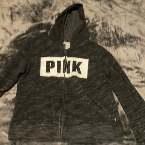 Pink zip up hoodie!